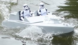 Star Wars boat